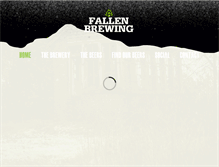 Tablet Screenshot of fallenbrewing.co.uk